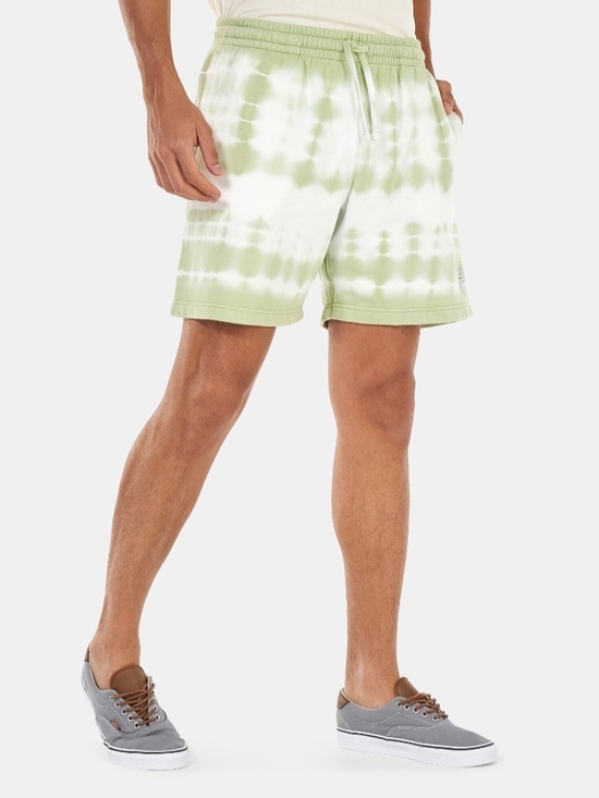 Vans Other - Vans Peace of Mind Tie Dye Fleece Shorts Men's Small NWT Green White Drawstring